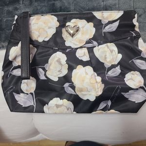 Betsey Johnson large wristlet / accessories bag